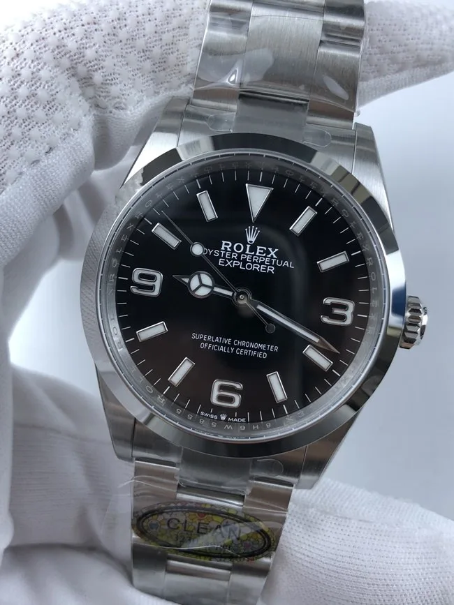 롤렉스 익스플로러 36mm 블랙 상세 이미지 2
