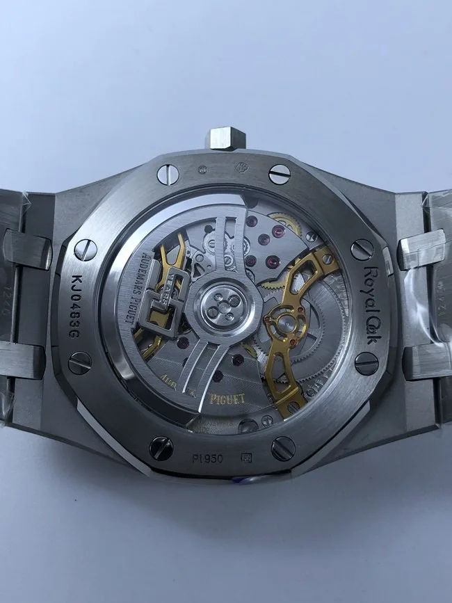 오데마피게 로얄오크 39mm 그린 블랙 다이얼 상세 이미지 3