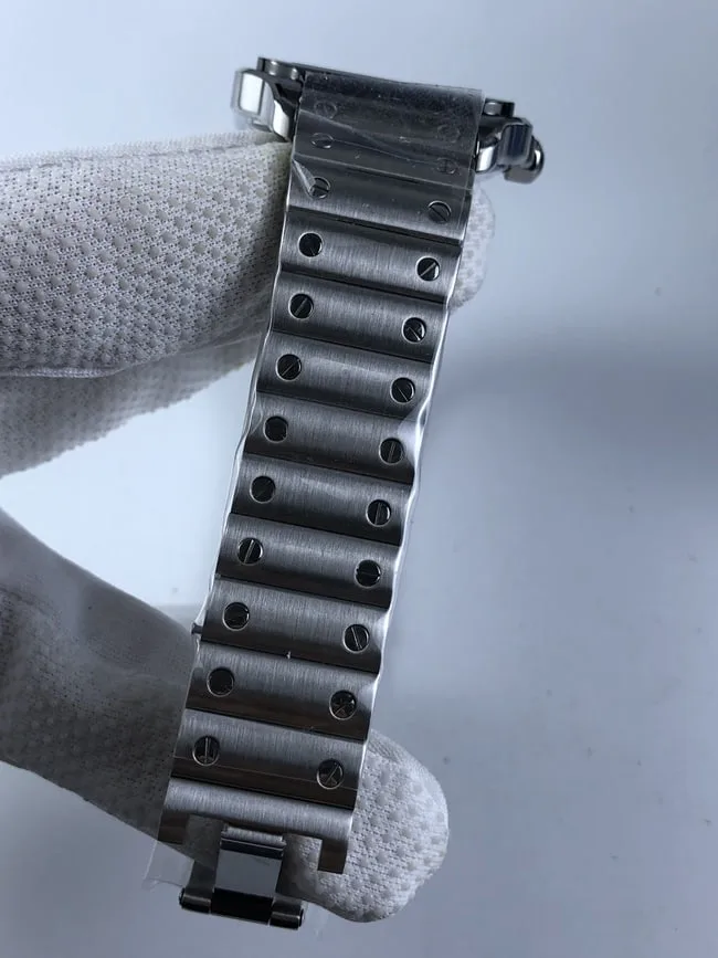 까르띠에 산토스 40mm 라지 블랙다이얼 상세 이미지 5
