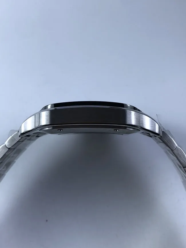 까르띠에 산토스 40mm 라지 블랙다이얼 상세 이미지 6