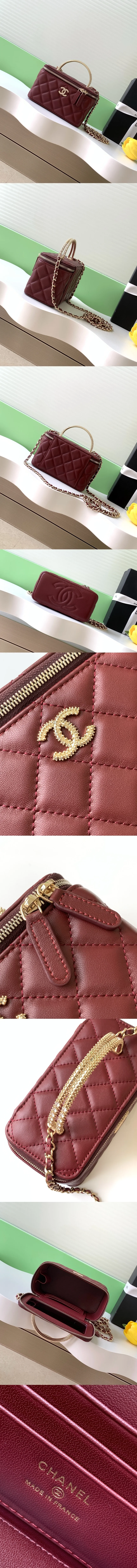 샤넬 25FW 베니티 체인 코스메틱  AP4842