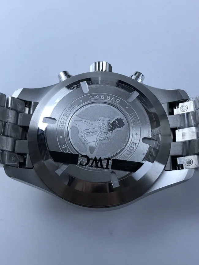 IWC 파일럿 크로노그래프 어린왕자 브슬다이얼 상세 이미지 3