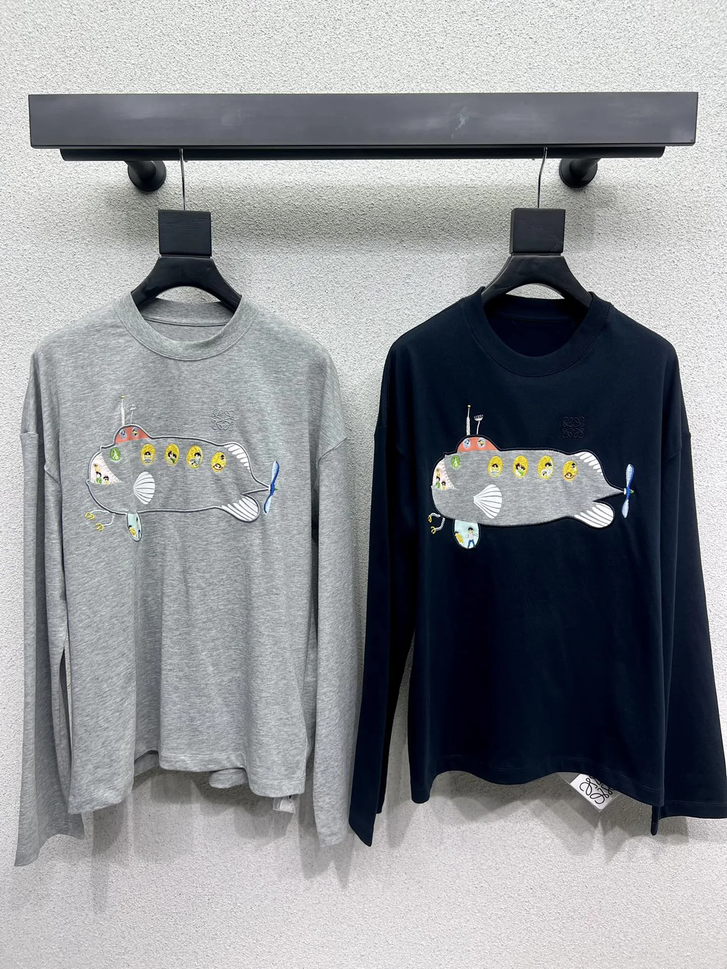 로에베 루즈핏 코튼 티셔츠 (2color) 상세 이미지 2