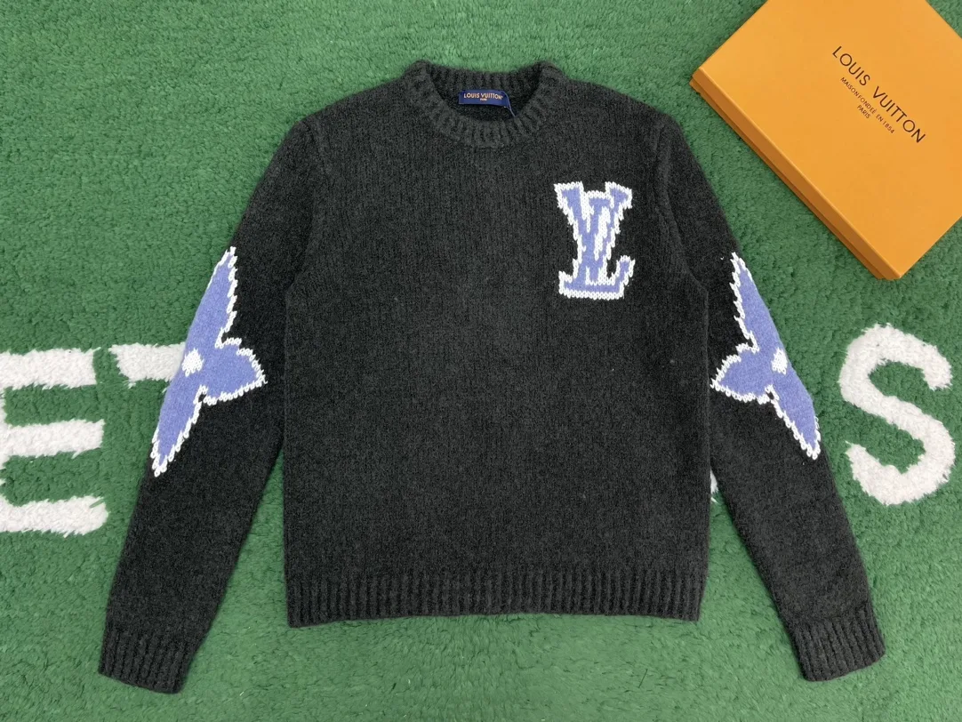 루이비통 인타르시아 스키 LV 로고 니트 상세 이미지 5
