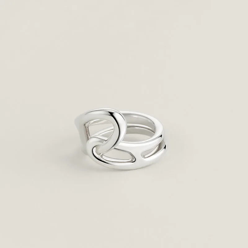에르메스 Bague Chaîne d'Ancre Punk 링 상세 이미지 2
