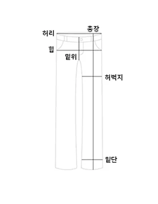 루이비통 스팽글 자수 데님 와이드 팬츠 상세 이미지 2