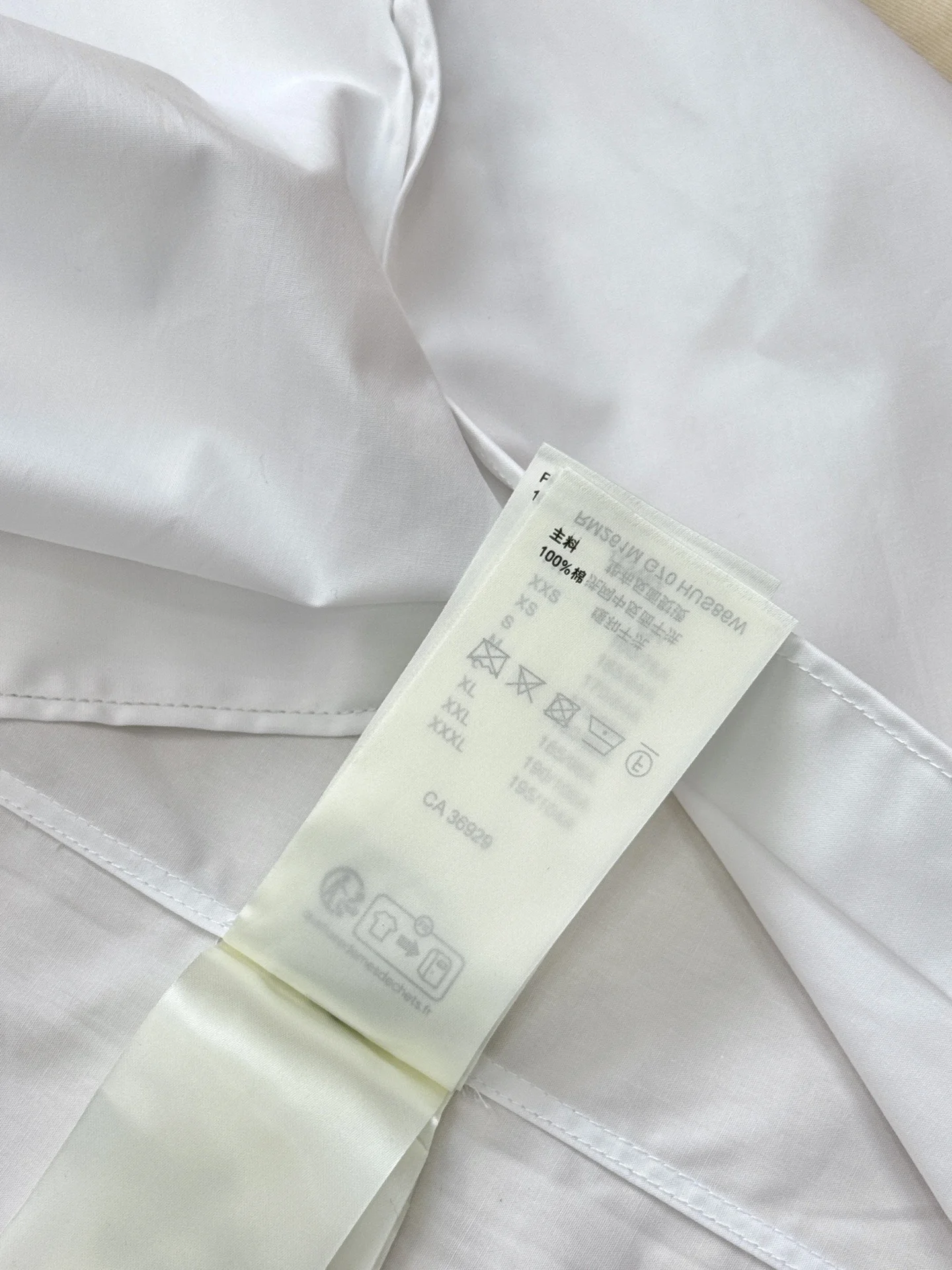 남녀공용 루이비통 1854 포켓 자수 긴팔 셔츠