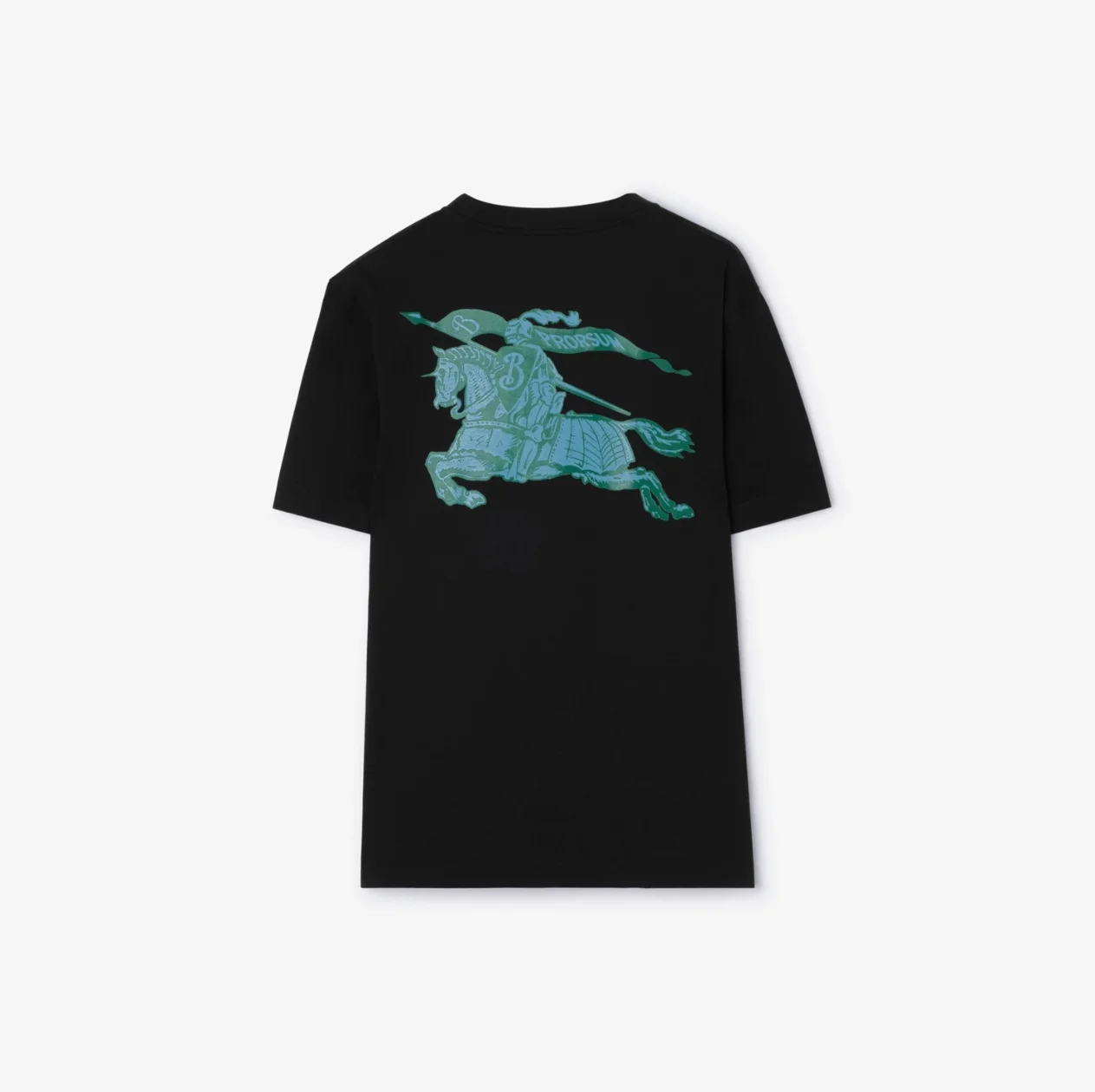 남녀공용 버버리 헤리티지 로고 코튼 티셔츠 (2color)