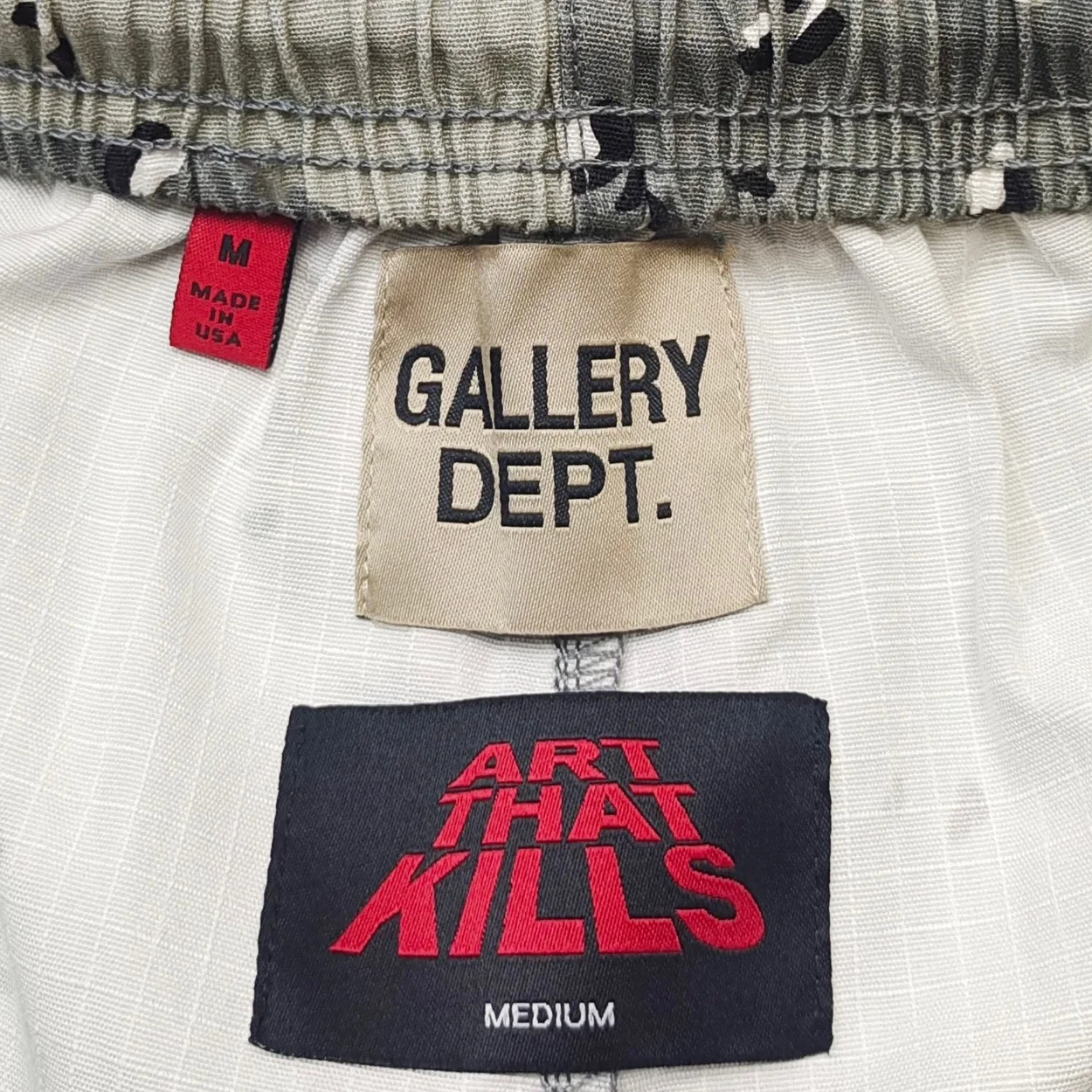 갤러리 디파트먼트 코튼 저지 로고 프린트 쇼츠