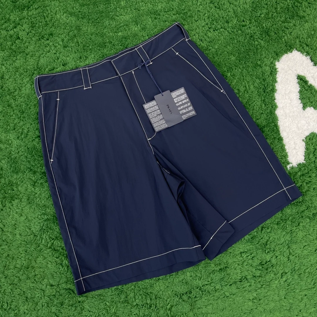 프라다 스트레치 포플린 버뮤다 쇼츠