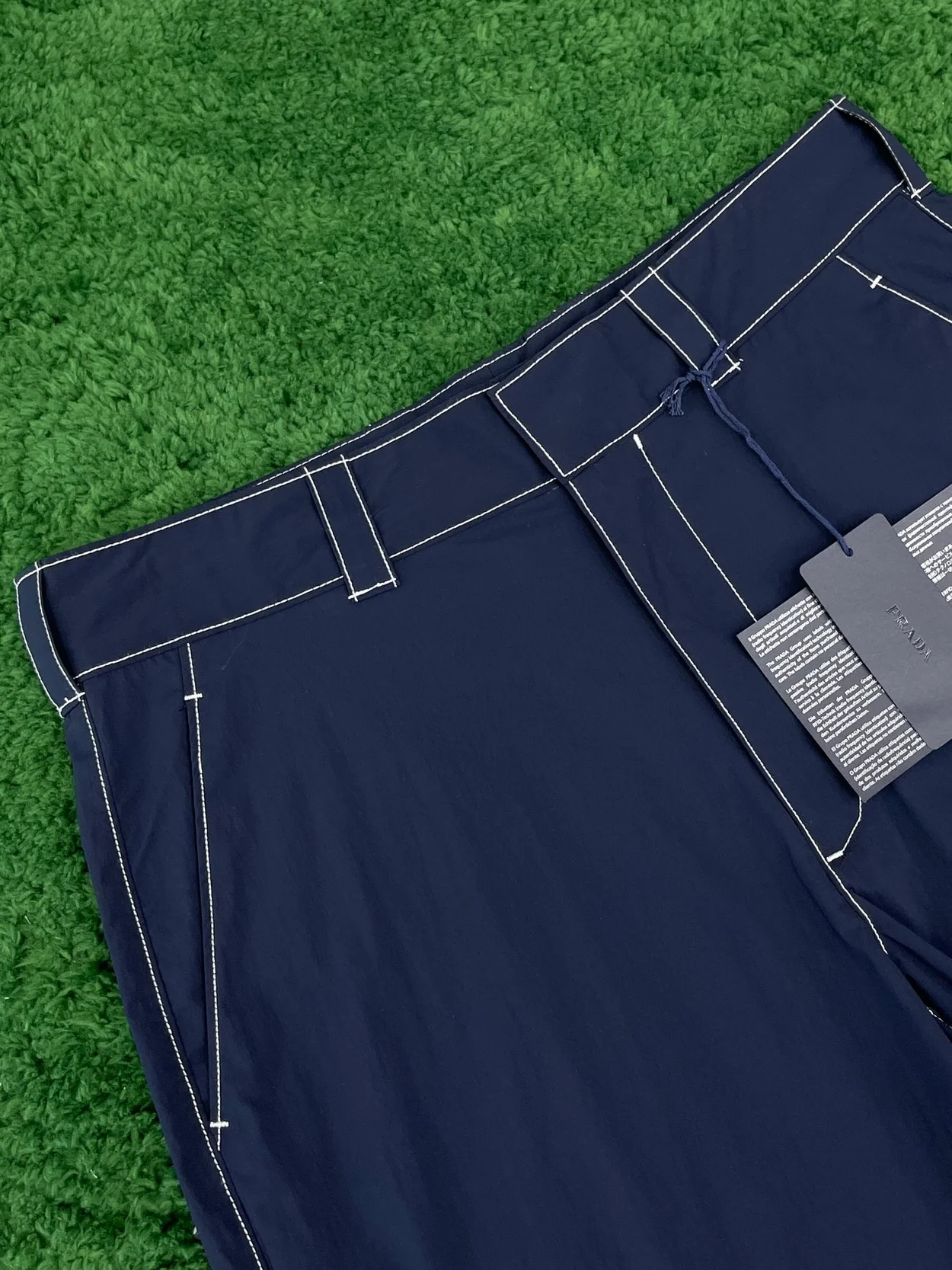 프라다 스트레치 포플린 버뮤다 쇼츠