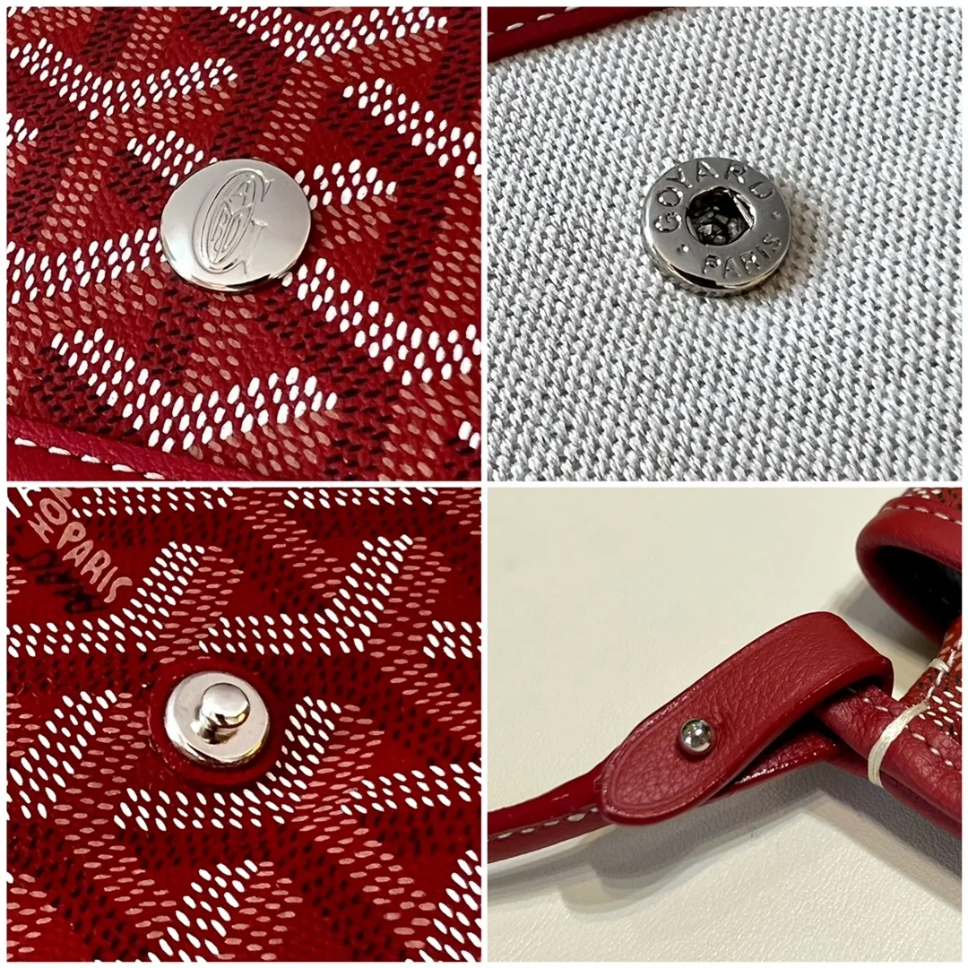 고야드 플뤼메 클러치 지갑 레드