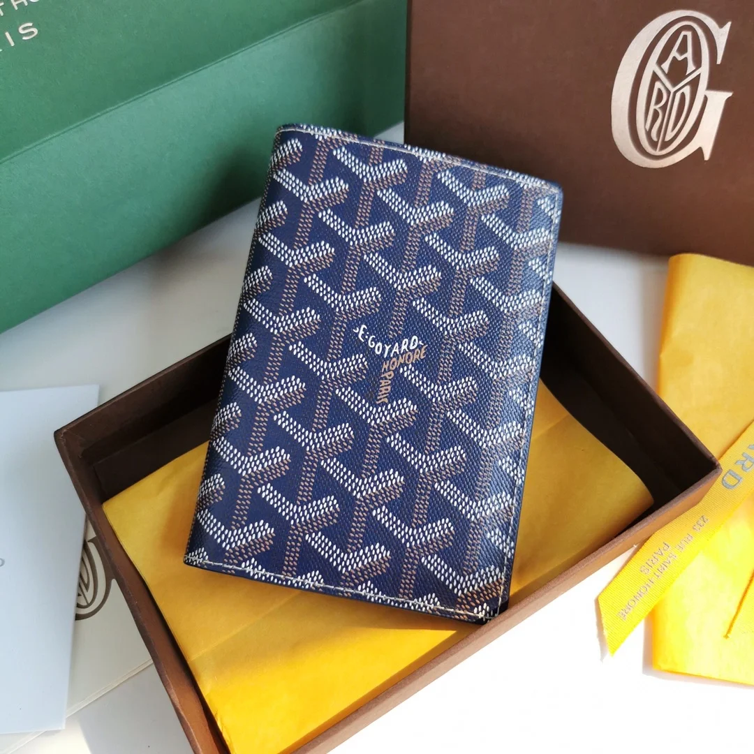 고야드 그르넬 여권 케이스 네이비