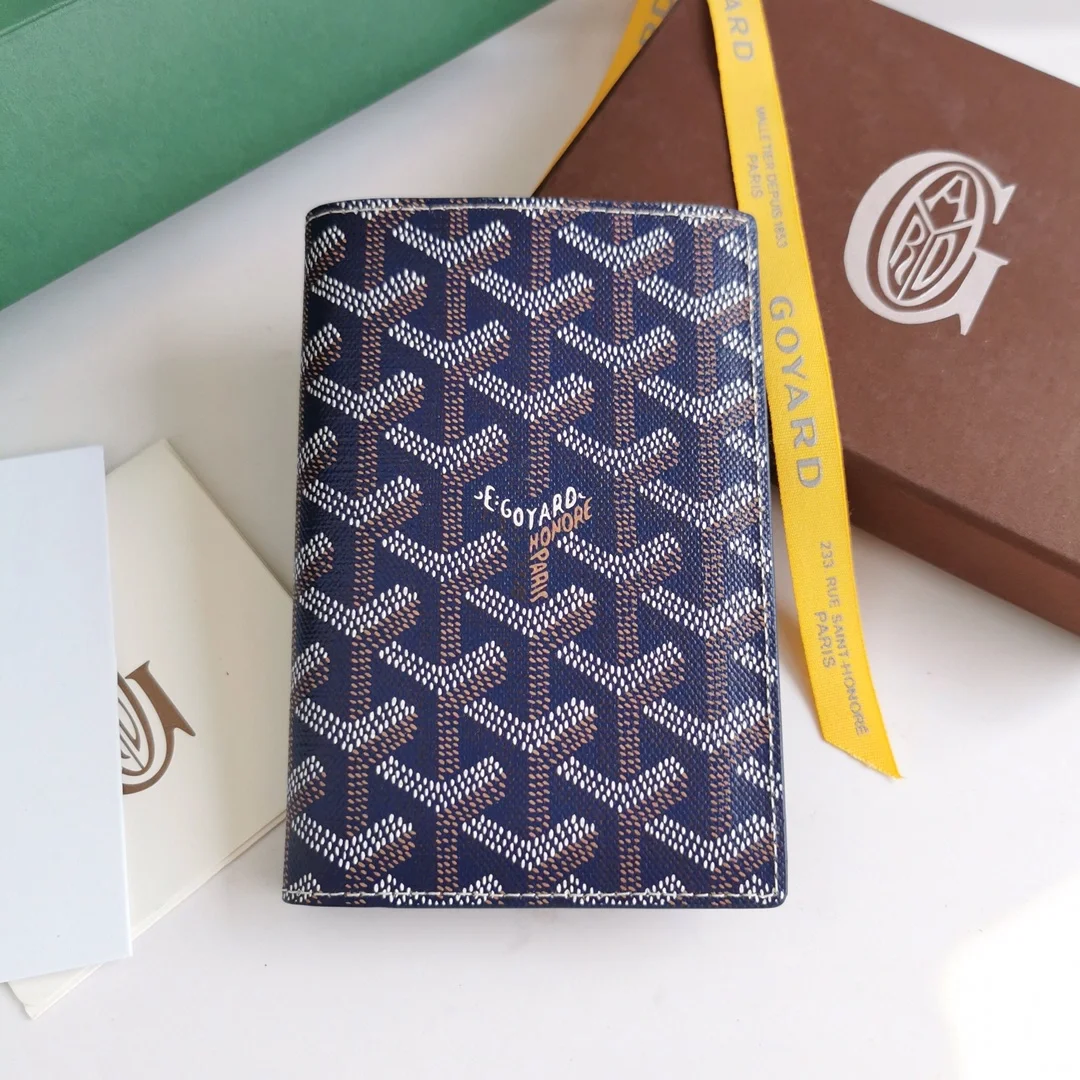 고야드 그르넬 여권 케이스 네이비