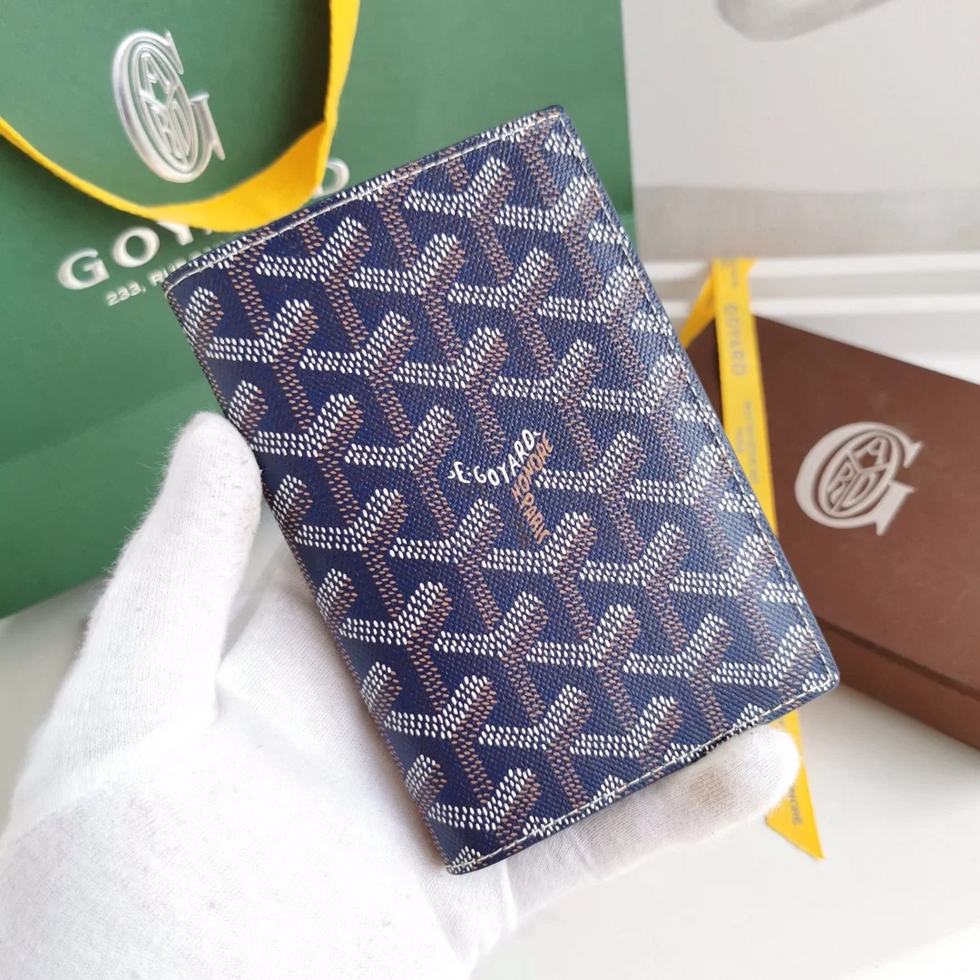 고야드 그르넬 여권 케이스 네이비