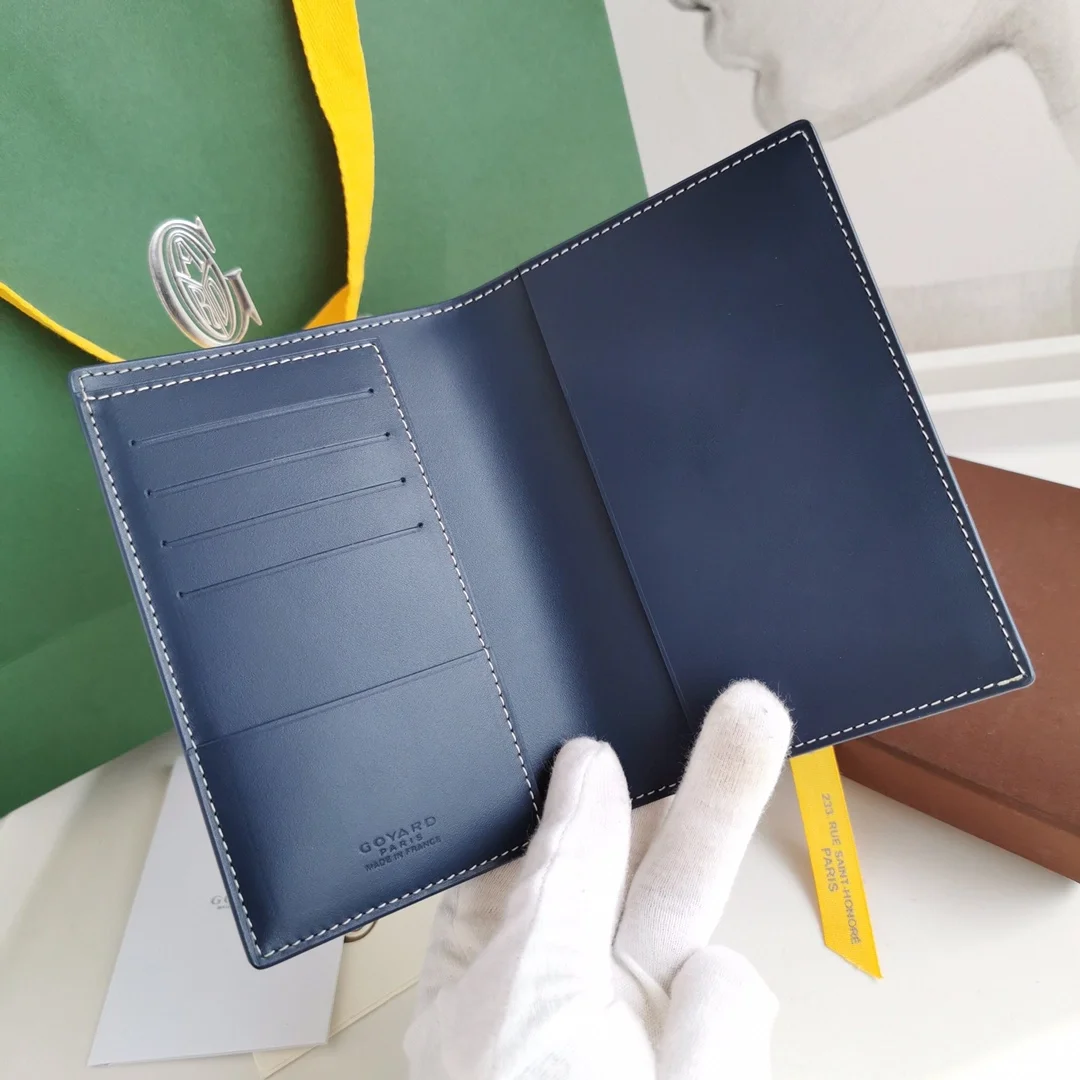 고야드 그르넬 여권 케이스 네이비