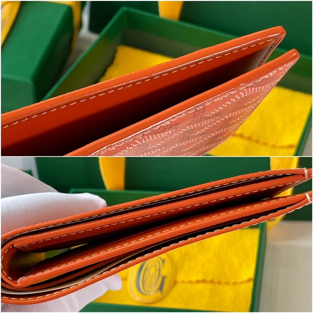 고야드 빅투아르 지갑 오렌지