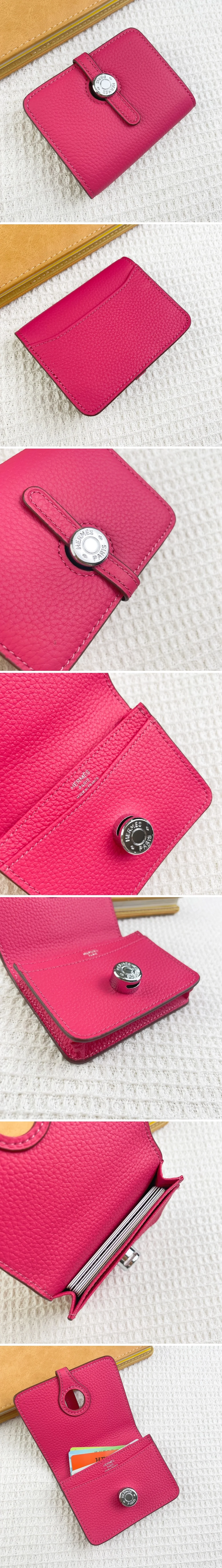 에르메스 도곤 토고가죽 카드지갑