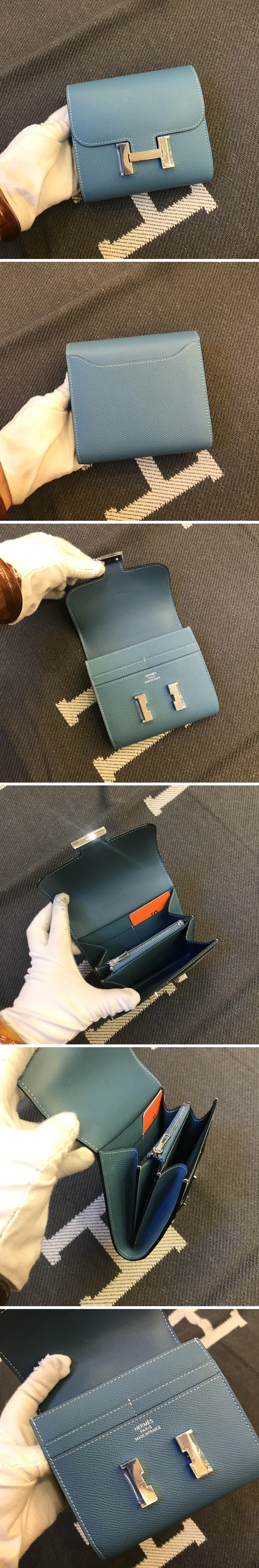 에르메스 콘스탄스 반지갑 앱송 에토프