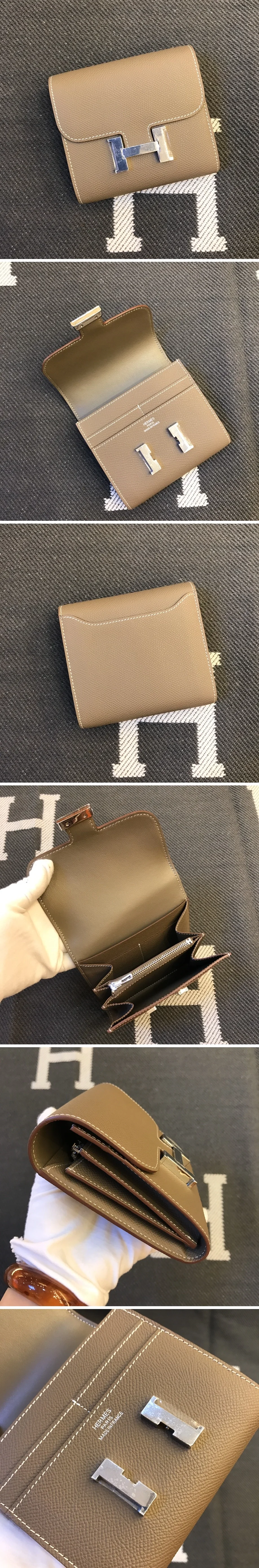 에르메스 콘스탄스 반지갑 앱송 에토프