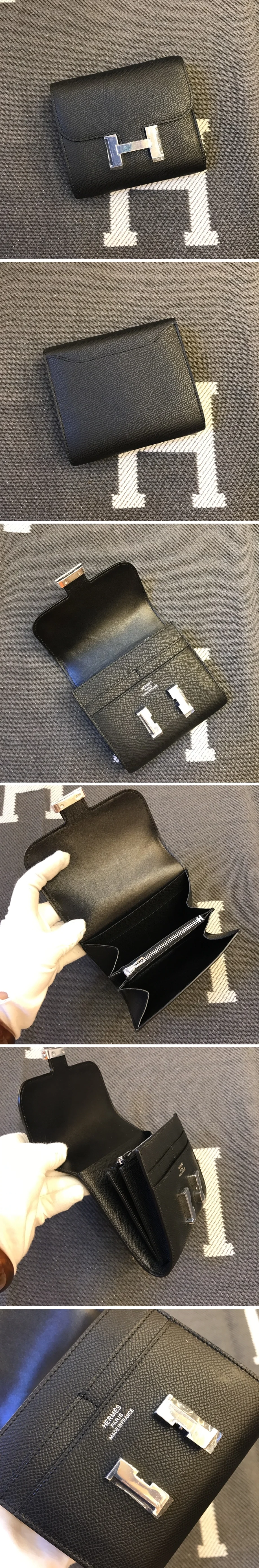 에르메스 콘스탄스 반지갑 앱송 에토프