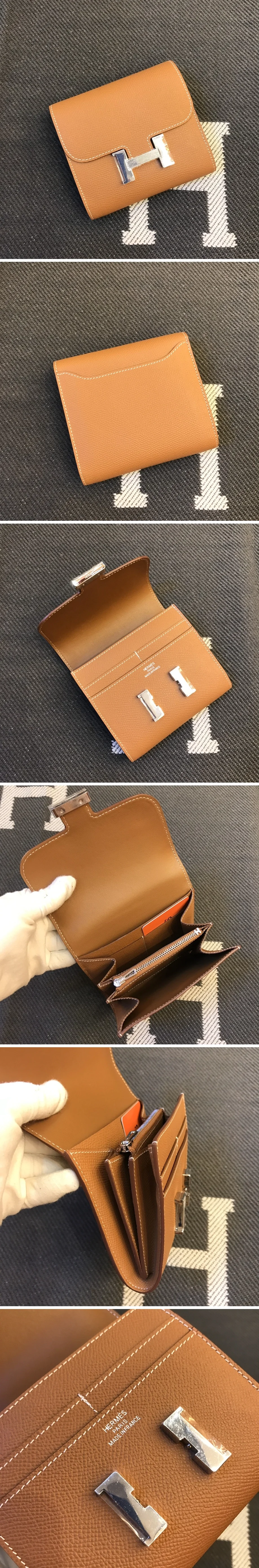 에르메스 콘스탄스 반지갑 앱송 에토프