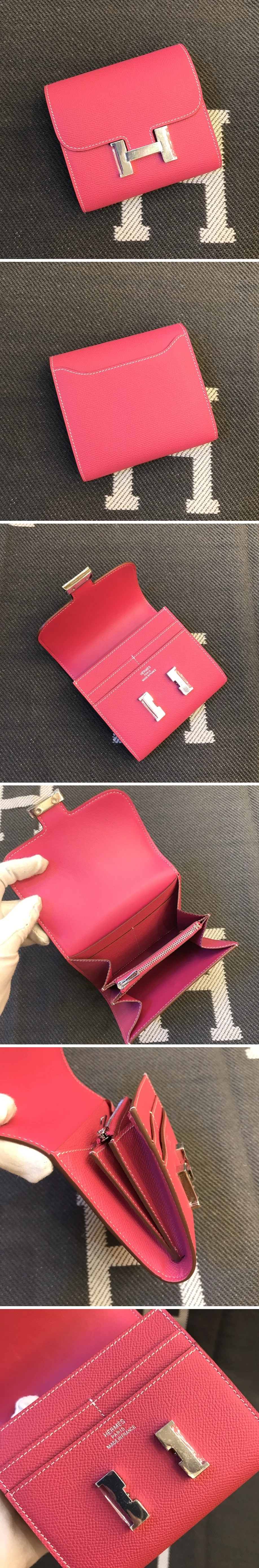 에르메스 콘스탄스 반지갑 앱송 에토프