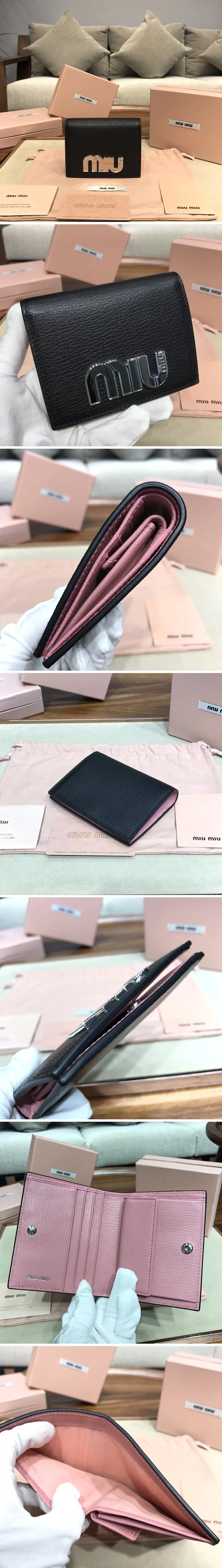 미우미우 포켓 반지갑