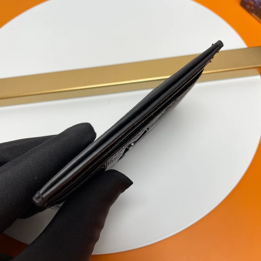 생로랑 카산드라 마테라세 카드 케이스 다크