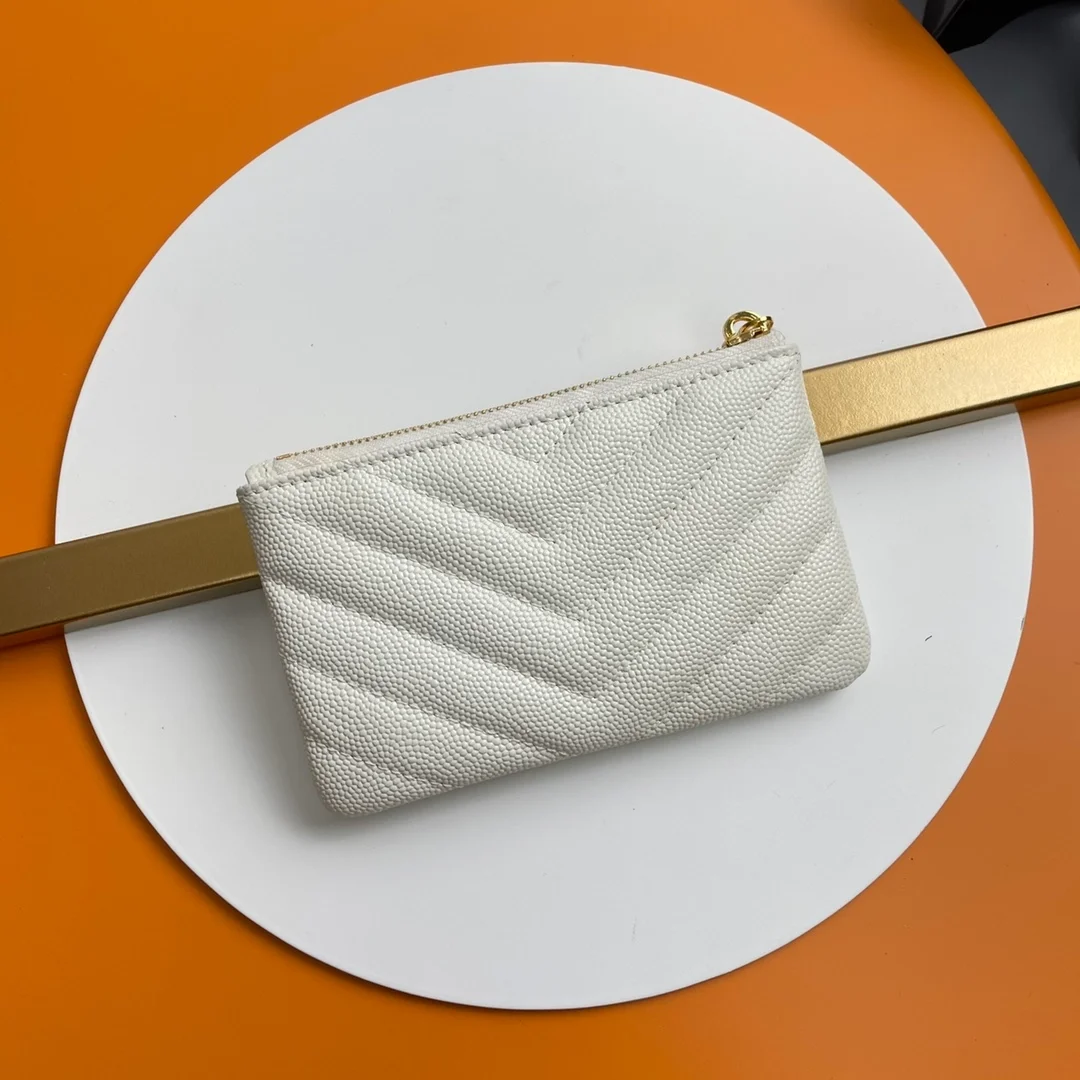 생로랑 마틀라세 프라그망 케이스 화이트 골드