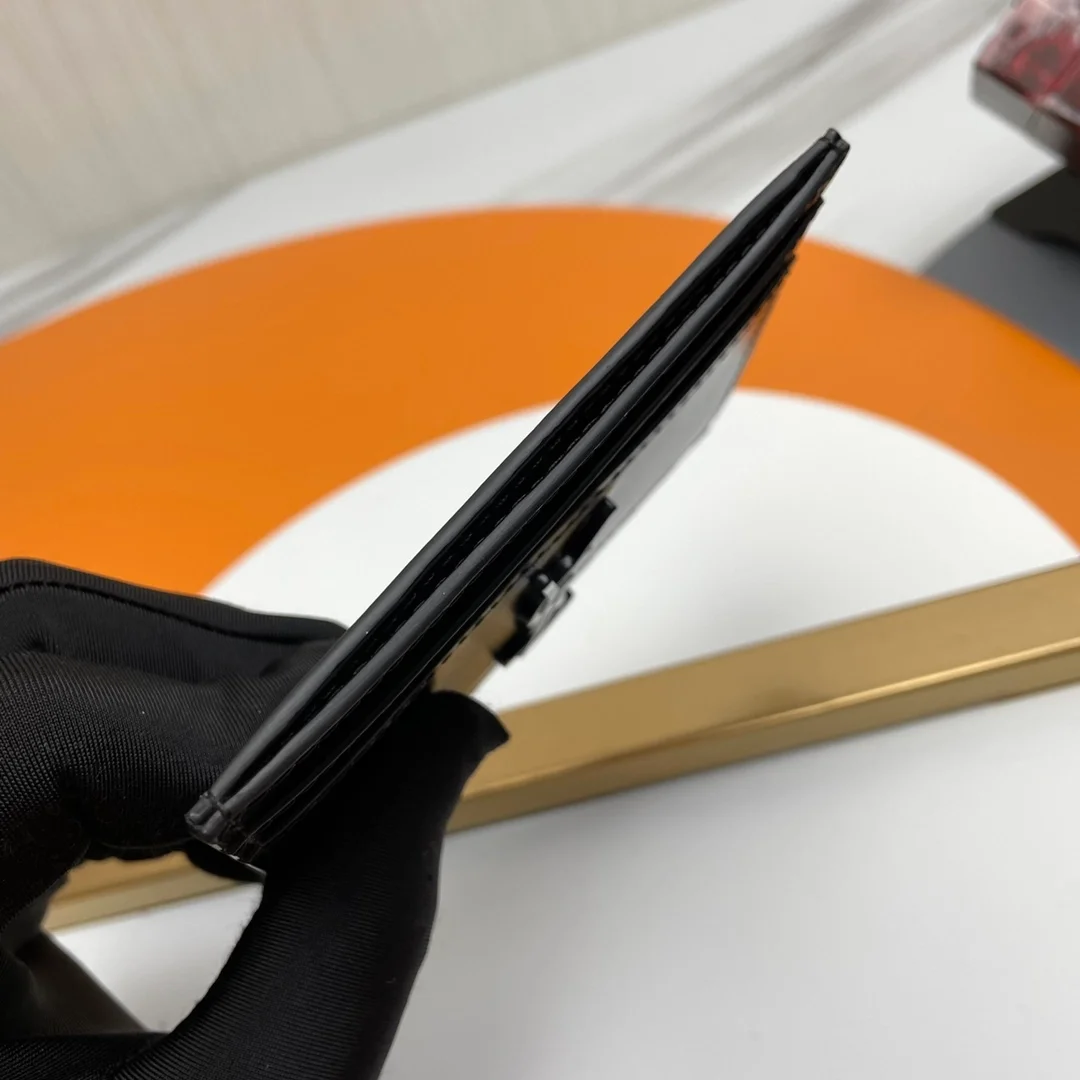 생로랑 카산드라 카드 케이스 다크