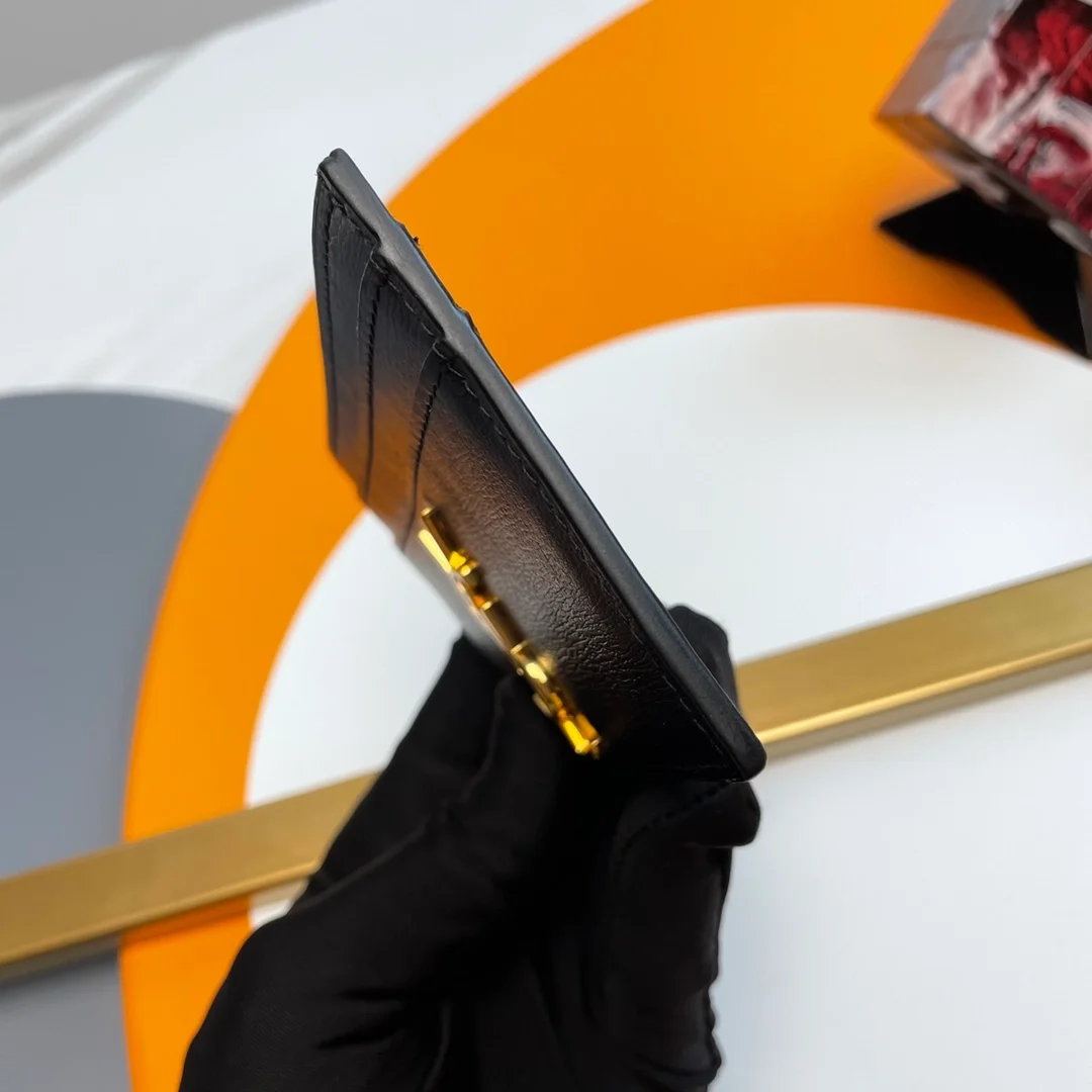 생로랑 카산드라 카드 케이스 골드