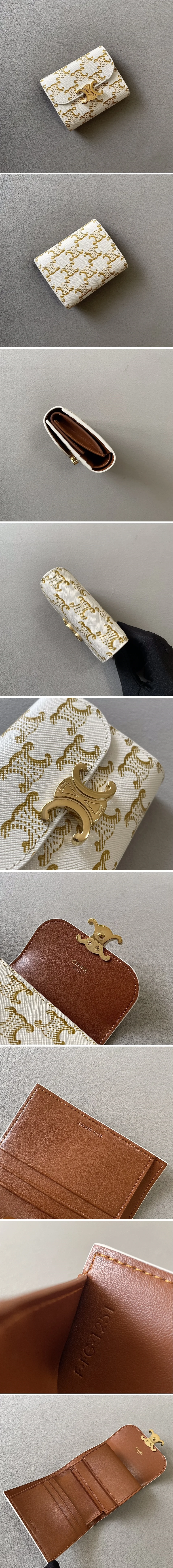 셀린느 트리오페 반지갑