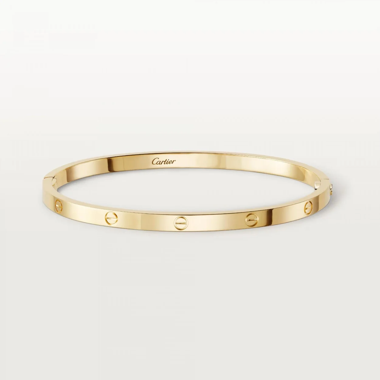 까르띠에 러브 옐로우 골드 스몰 팔찌 B6047517