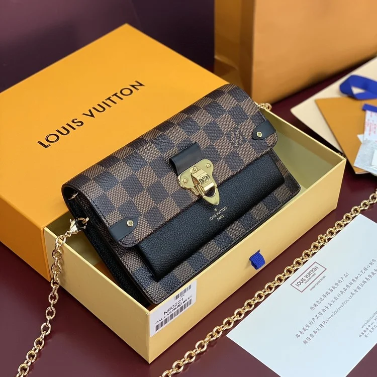 루이비통 바뱅 체인 월릿 WOC 다미에 에벤 N60221
