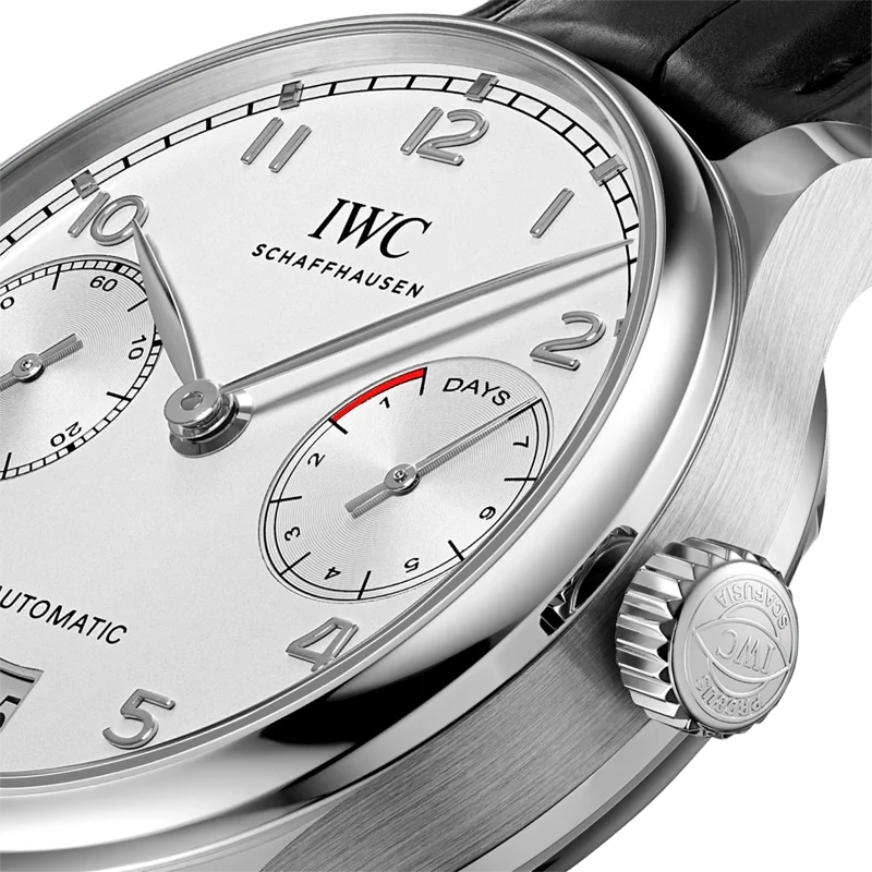 IWC 포르투기저 오토매틱 워치 흰판