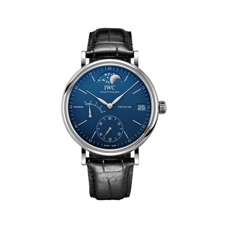 IWC 포르토피노 핸드 와인드 문 페이즈 150주년 에디션