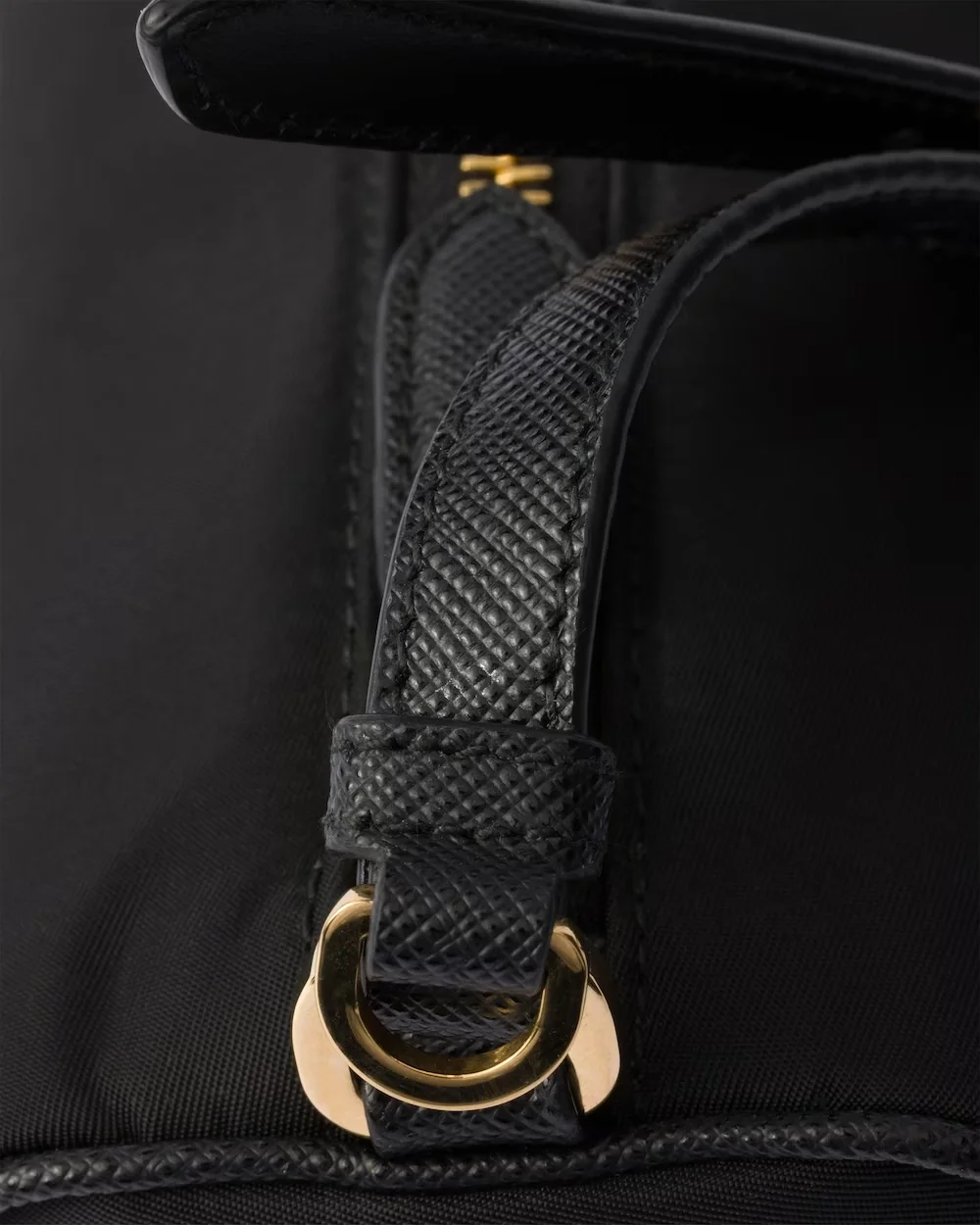 프라다 리나일론 블랙 파우치 1NE058