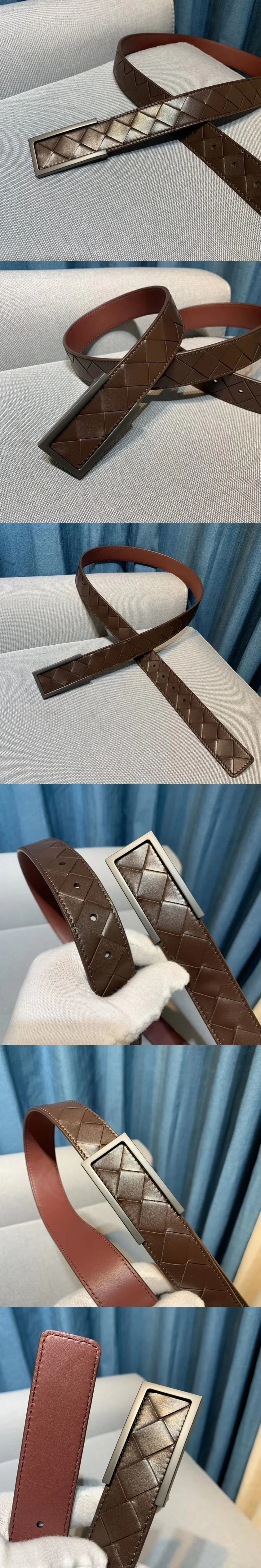 보테가베네타 인트레치아토 벨트