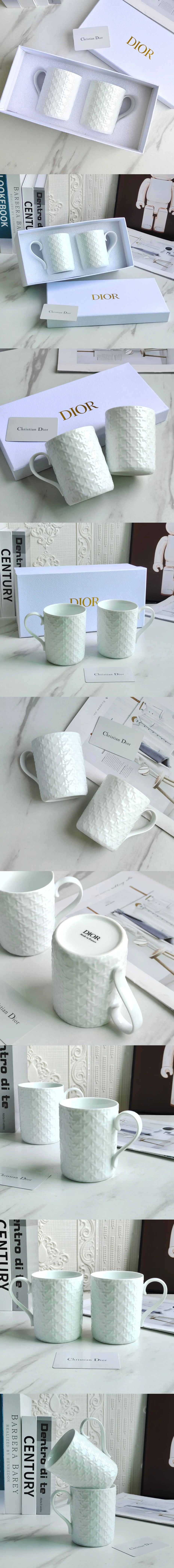 디올 머그컵 2종