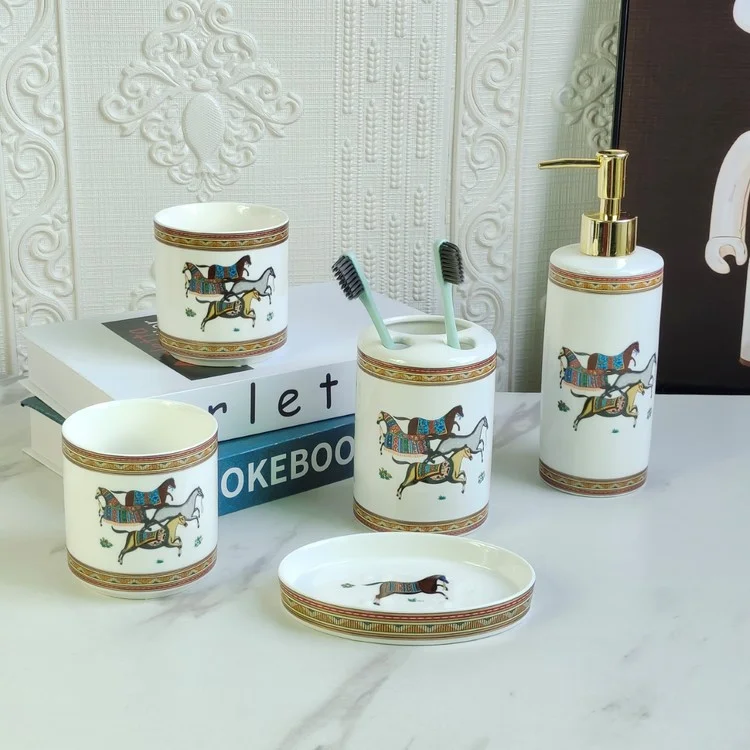 에르메스 욕실 용품 5종 세트