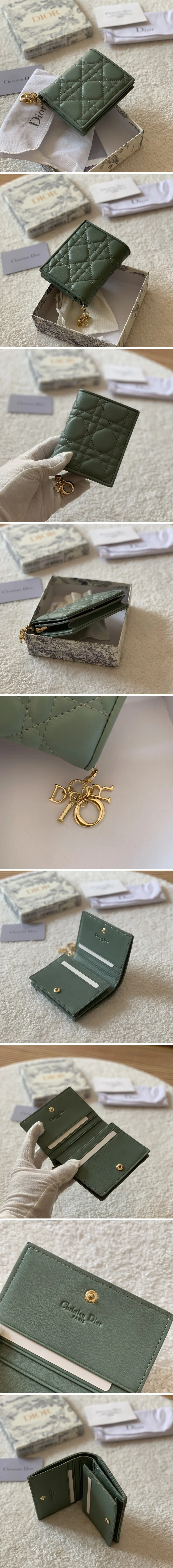 디올 레이디 반지갑