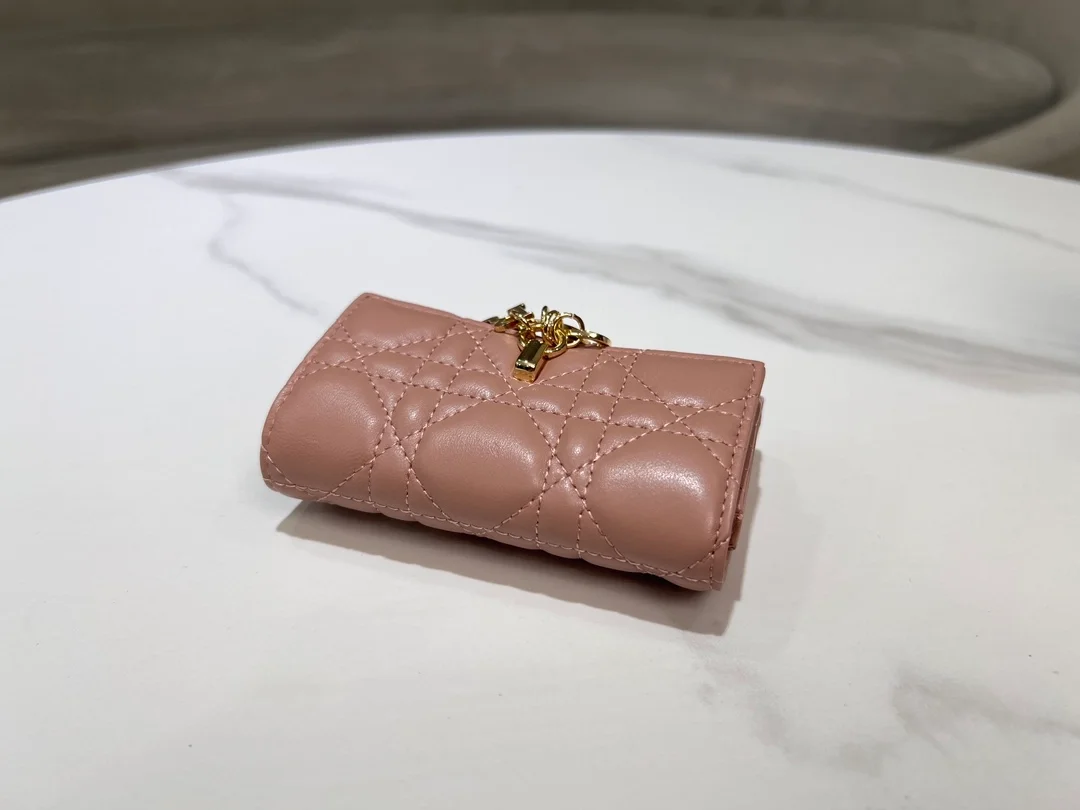 디올 MY Dior Glycine 월릿 앤틱 핑크