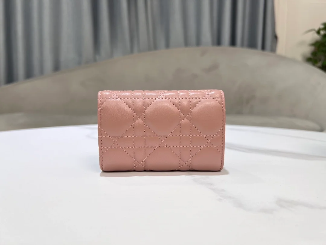 디올 MY Dior Glycine 월릿 앤틱 핑크