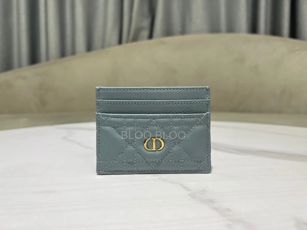 디올 카로 5-슬롯 카드 홀더 클라우드