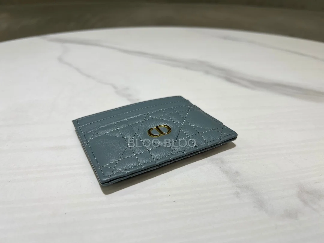 디올 카로 5-슬롯 카드 홀더 클라우드