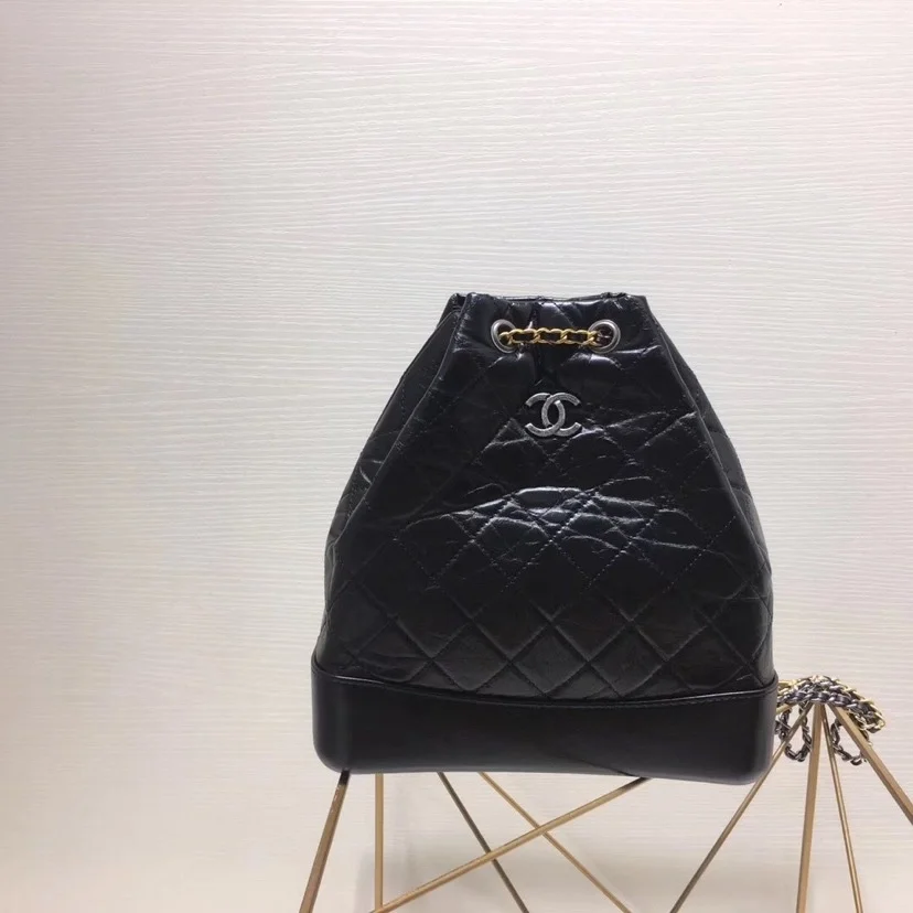 샤넬 가브리엘 백팩 블랙 스몰