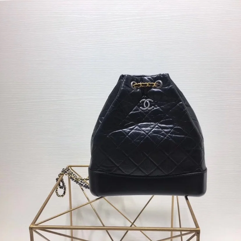 샤넬 가브리엘 백팩 블랙 스몰