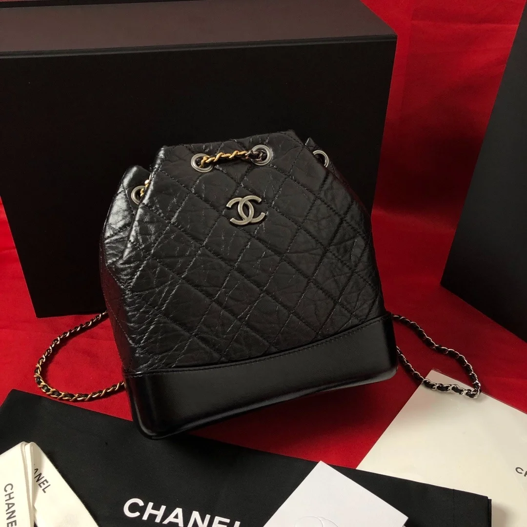 샤넬 가브리엘 백팩 블랙 스몰