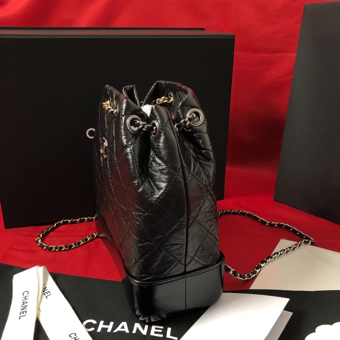 샤넬 가브리엘 백팩 블랙 스몰